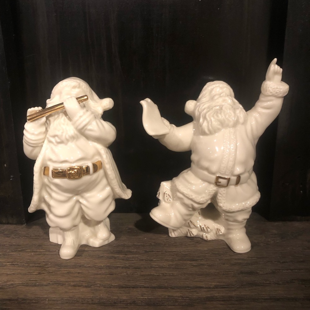 Lenox Santa figurines